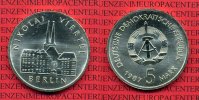 DDR 5 Mark Gedenkmünze Cu/Ni DDR 5 Mark 1987 Nikolaiviertel in Berlin Cu/Ni 750 Jahre Berlin
