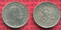 Preußen Königreich 1/6 Taler Silbhermünze Preußen 1/6 Taler 1868 Wilhelm I. AKS 101