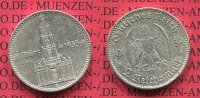 III. Reich 2 Reichsmark III. Reich 2 Reichsmark 1934 E, Eröffnung Des Reichstages Potsdam Garnisonkirche