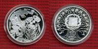 Griechenland, Greece 10 Euro Silber PP Griechenland 10 Euro PP 2007 Nationalpark mit Kapsel, Box und Zertifikat