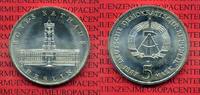 Deutschland DDR 5 Mark Cu/Ni DDR 5 Mark 1987 Rotes Rathaus Berlin Cu/Ni