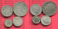 Niederlande Holland, Netherlands 1, 1/2 Gulden 25 Cent 10 Cent Niederlande Lot 1 und 1/2 Gulden 1930, 24 Cent 1941, 10 Cent 1944 S