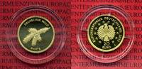 Deutschland BRD 20 Euro Goldmünze 1/8 Unze Deutschland BRD 20 Euro Gold 2012 J Wald Fichte Stgl.
