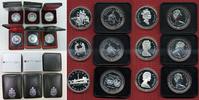 Kanada, Canada 6 Silbermünzen Kanada Lot 6 x 1 Dollar Silber 1974-1990 Bild