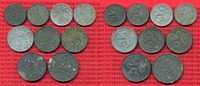 Böhmen Mähren 2. Weltkrieg 9 Münzen Lot Deutschland Nebengebiete Böhmen und Mähren Lot 9 Münzen 1940 - 1943