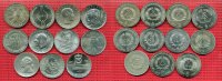 DDR Lot Lot von 11 DDR Gedenkmünzen DDR Lot 11 x 5 Mark Gedenkmünzen