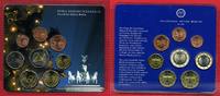 Bundesrepublik Deutschland, Berlin Euro-Set Kursmünzensatz BRD Euro Kursmünzensatz, Staatliche Münze Berlin, Brandenburger Tor A
