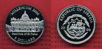 Liberia 5 Dollars Cu/Ni Petersdom Vatikan Millenium - Basilica of St. Peter -
