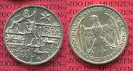 Weimarer Republik Deutsches Reich 3 Mark Silber Gedenkmünze Commemorative Weimarer Republik 3 Mark Uni Marburg 1927 A Silber prfr.