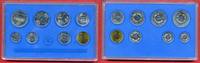 DDR Kursmünzensatz 1 Pfennig bis 5 Mark DDR Kursmünzensatz 1980 1 Pfennig bis 5 Mark Brandenburger Tor BU Stgl.