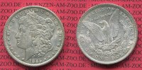 USA 1 Dollar Silber Morgan Typ USA 1 Dollar Morgan Typ 1885 O New Orleans, Silber Bild