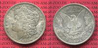 USA 1 Dollar Silber Morgan Typ USA 1 Dollar Morgan Typ 1885 O New Orleans, Silber Bild