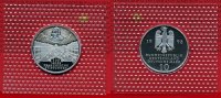 Bundesrepublik Deutschland 10 DM Silbermünze BRD 10 DM 1998 J 300 Jahre Franckesche Stiftungen