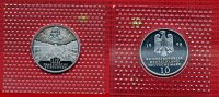 Bundesrepublik Deutschland 10 DM Silbermünze BRD 10 DM 1998 D 300 Jahre Franckesche Stiftungen