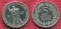 Weimarer Republik Deutsches Reich 5 Mark Weimarer Republik Gedenkmünze Weimarer Republik 5 Mark Rheinlandfeier 1925 A Silber