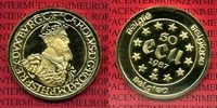 Belgien, Belgium 50 Ecu Gold 1/2 Unze Belgien 50 Ecu 1987 1/2 Unze Feingold König Baudouin Изображение