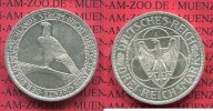 Weimarer Republik Deutsches Reich 3 Mark Silber Gedenkmünze Weimarer Republik 3 Mark 1930 A Rheinlandräumung J. 345 Silber