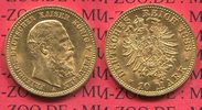 Preußen, State of Prussia German Empire 10 Mark Goldmünze Friedrich III.