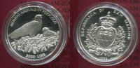 San Marino 5000 Lire Silber San Marino 5000 Lire Rotmilan Endangered Wildlife, Gefährdete Tierwelt