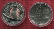 Weissrussland Belarus 20 Rubel Roubles Silber Weissrussland Belarus 20 Rubel 2008 Schiff Sedow mit Hologrammkompass