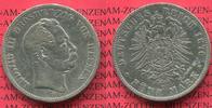 Hessen 5 Mark Silbermünze Hessen 5 Mark 1876 Ludwig III.