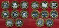 USA, Las Vegas 8 x 10 $ Casino Token Las Vegas 8 Stück 10 Dollar Casino Token Bild