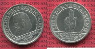 Weimarer Republik Deutsches Reich 5 Mark Weimarer Republik 5 Mark 10 Jahre Verfassung Schwurhand 1929 A, Silber