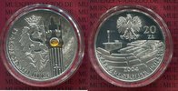 Polen, Poland 20 Zloty Silber Polen 20 Zloty 2004 Polnischer Senat mit Bernstein