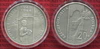 Polen, Poland Polska 20 Zloty Silbermünze mattiert Polen 20 Zloty 2004 Polen Getto Lodz, Silber, Mattiert, PP
