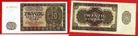 DDR DDR 20 Mark DDR 20 mark 1948 KN 6 Stellig Ersatzbanknote Ser. XL -