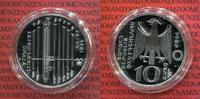 Bundesrepublik Deutschland 10 Euro Silbermünze Commemorative Coin BRD 10 Euro Silber 2014 300 Jahre Fahrenheit Skala PP