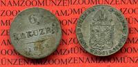 Österreich, Austria 6 Kreuzer Österreich 6 Kreuzer 1849 C Prag Ferdinand I. Revolution 1848-49