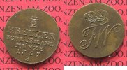 Brandenburg Preußen 1/2 Kreuzer Preußen Friedrich Wilhelm II. 1/2 Kreuzer Breslau für Schlesien
