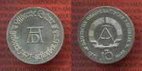DDR GDR Eastern Germany 10 Mark DDR Silber Gedenkmünze DDR 10 Mark 1971 Silber 500. Geburtstag von Albrecht Dürer