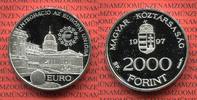 Ungarn 2000 Forint Silbermünze Ungarn 2000 Forint 1997 PP-