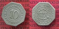 Schwarzburg Sondershausen 20 Pfennig Fürstentum Schwarzburg Sondershausen Kriegsnotgeld o.J. 10 Pfennig Achteckig