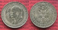 Preußen, Prussia German Empire 3 Mark Silber Gedenkmünze Preußen 3 Mark 1911, Universität Breslau Jahrhundertfeier, J. 108 Picture