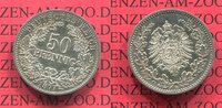 Kaiserreich 50 Pfennig 50 Pfennig Silber, 1877 B J. 8 Circulation Coin