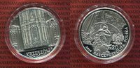 Polen 20 Zloty Silbermünze Polen 20 Zloty 2010 Baudenkmäler der Republik Krzeszów mit Keramikeinlage