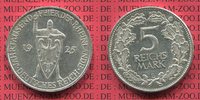 Weimarer Republik Deutsches Reich 5 Mark Weimarer Republik Silber Weimarer Republik 5 Mark Rheinlandfeier, 1000 Jahrfeier 1925 E, Silber