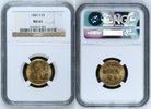 USA 5 Dollars Half eagle USA 5 Dollars Liberty Frauenkopf, Coronet Head 1886 S Gold Bild