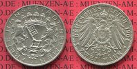 Bremen, Kaiserreich 2 Mark Silbermünze Kursmünze Bremen 2 Mark 1904 Kursmünze Stadtwappen