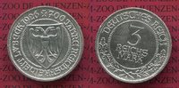 Weimarer Republik Deutsches Reich 3 Mark 700 Jahre Reichsfreiheit Lübeck