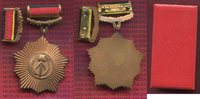 DDR Eastern Germany FRG DDR Orden Vaterländischer Verdienstorden Bronze früher Typ glatte Rückseite Early Variety