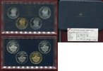 Frankreich France 4 x 100 Francs Goldmünze La Fayette Set Platin Palladium Gold Silber