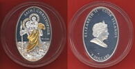 Cook Islands 5 Dollar Gedenktag Christophorus 24.07 -