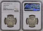 Deutschland Weimarer Republik Germany 3 Mark Dinkelsbühl Polierte Platte NGC Grading -