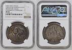 Germany Deutschland Karl Götz Medaille Silvermedal Silbermedaille Luthers Aufenthalt auf der Veste Coburg 1530 Augsburger Konfession NGC TOP POP -