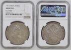 Rußland Russia Empire Rouble Rubel Anna Ivanowna 1730 - 1740 still some remaining Luster reverse retoned -