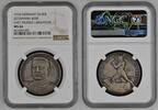 Deutschland Germany Kaiserreich Preußen WWI Silvermedal Silbermedaille Befreiung Ostpreussen Hindenburg Russischer Bär NGC Pop 3 in 64 Top POP -